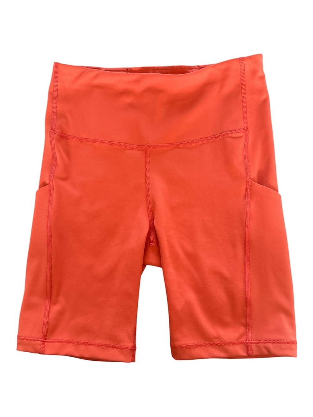 Athleta Ultimate Stash Pocket 7” Bike Shorts Coral XS